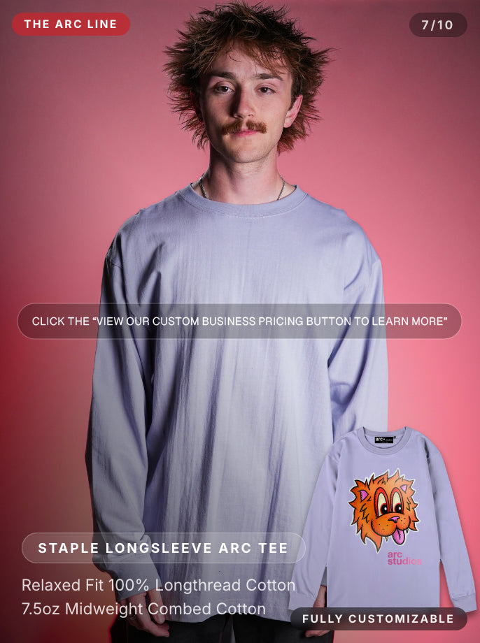 Staple Long Sleeve Arc Tee