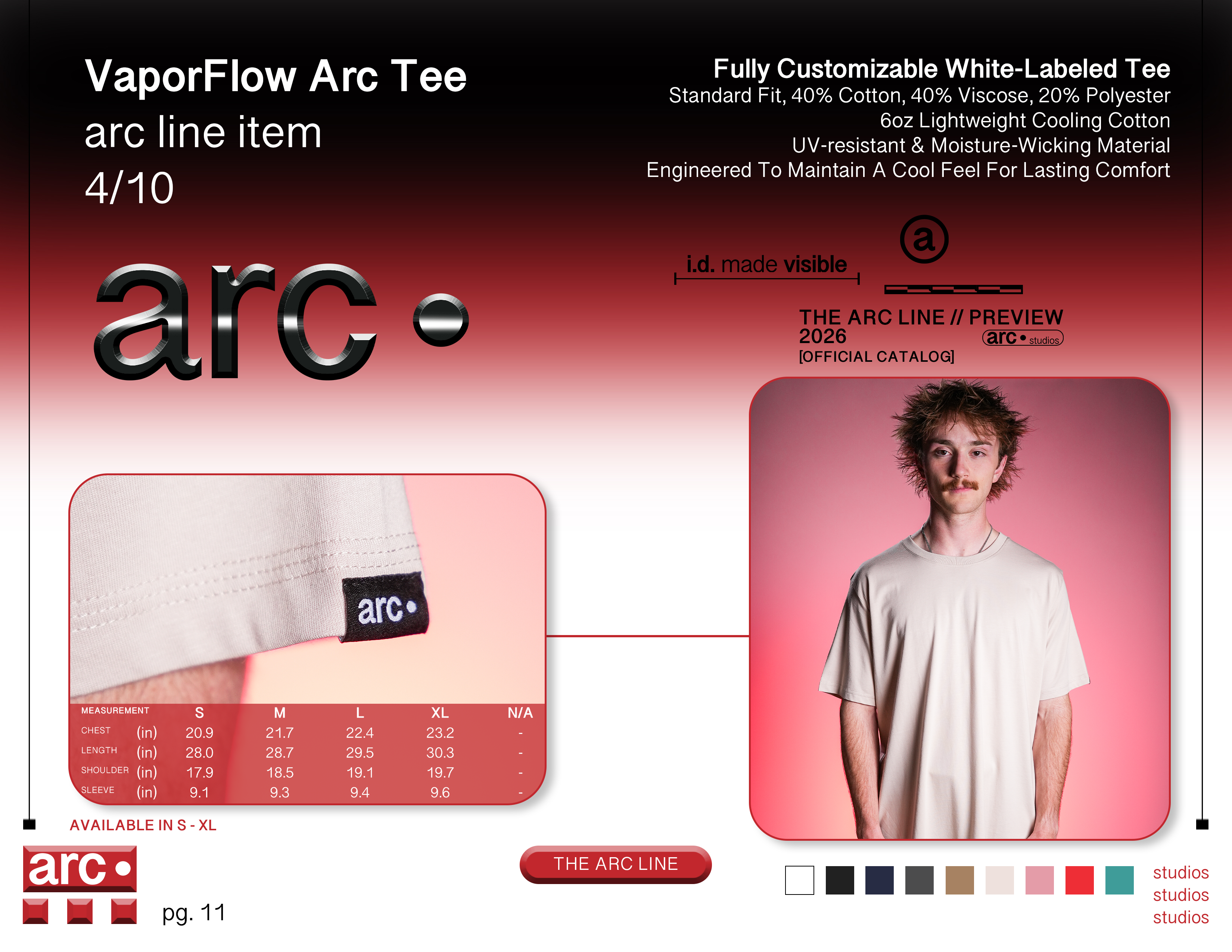 VaporFlow Arc Tee