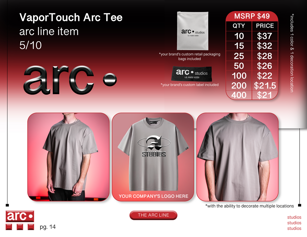 VaporTouch Arc Tee