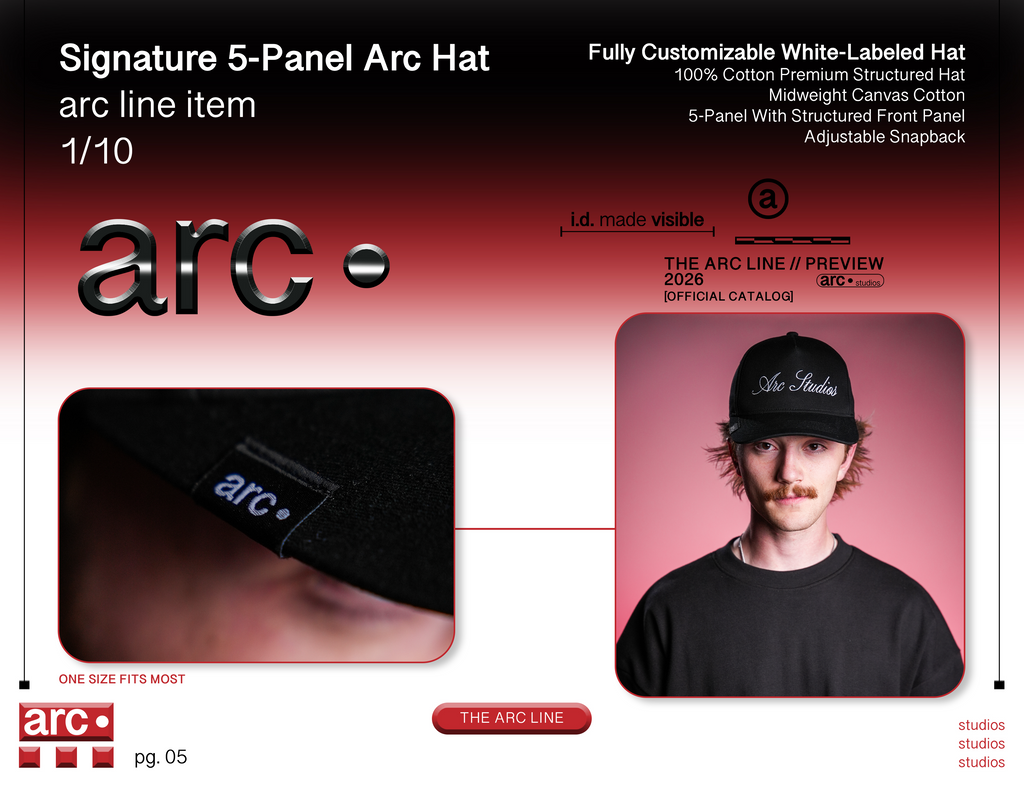 Signature 5-Panel Arc Hat