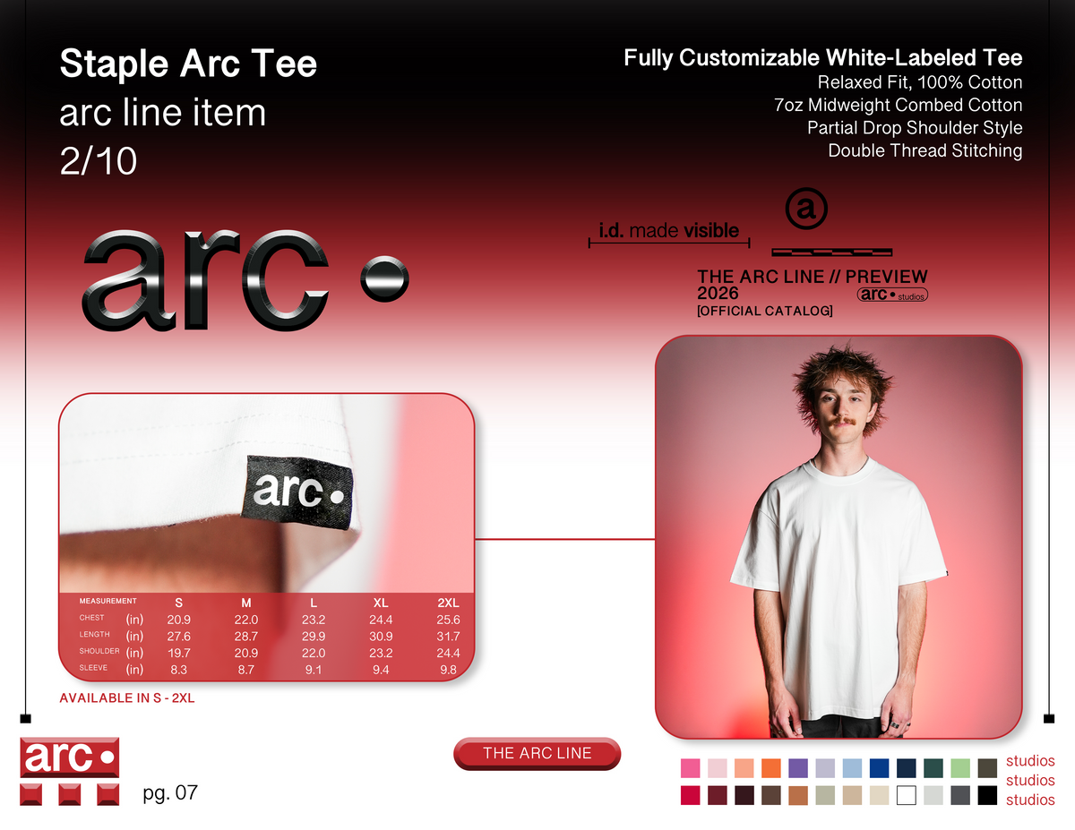 Staple Arc Tee
