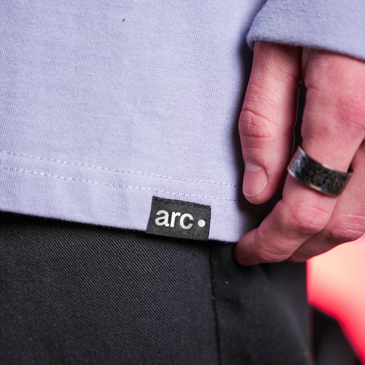 Staple Long Sleeve Arc Tee